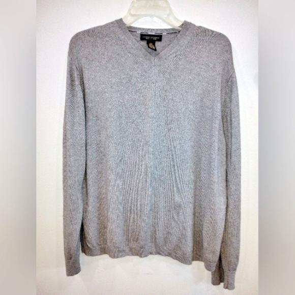 BANANA REPUBLIC SILK CASHMERE V NECK SWEATER - Picture 1 of 4